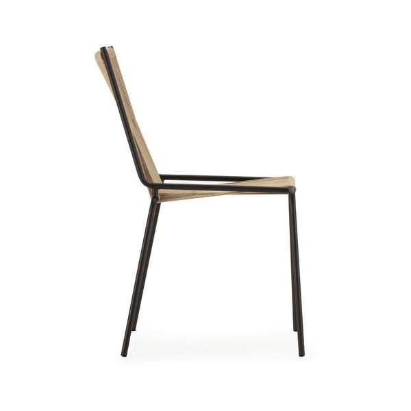 Bež metalne sklopive blagovaonske stolice u setu 2 kom Emily – Marckeric-image-3