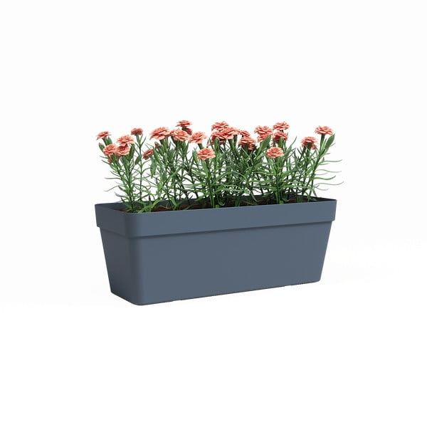 Samozaljevajući tegla za cvijeće od reciklirane plastike 50 cm Capri – Artevasi-image-2