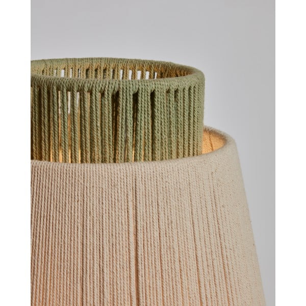 Podna lampa sa sjenilom od tkanine (visina 163 cm) Yuvia - Kave Home-image-2