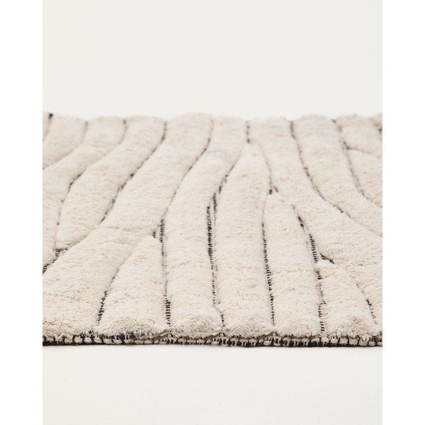 Bež kupaonska prostirka 50x70 cm Crilda – Kave Home-image-3