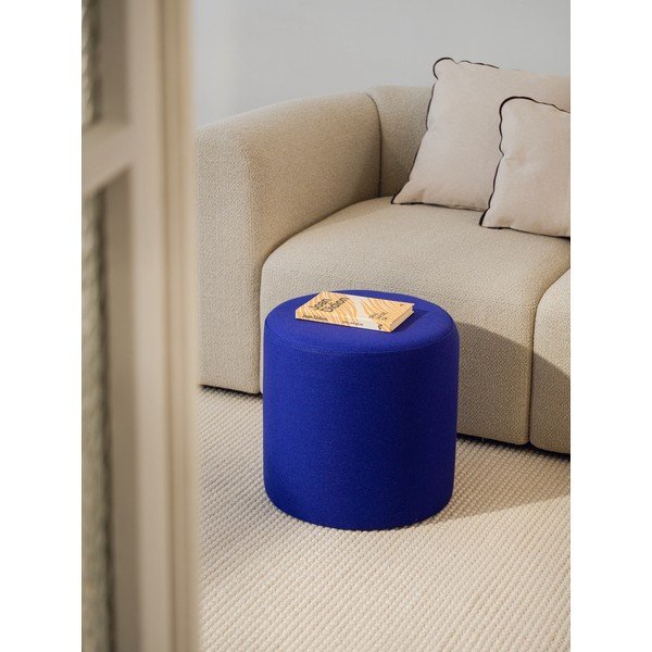 Plavi vunen tabure Folk – noo.ma-image-1