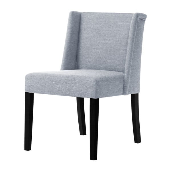 Siva stolica s nogama od crne bukve Ted Lapidus Maison Zeste