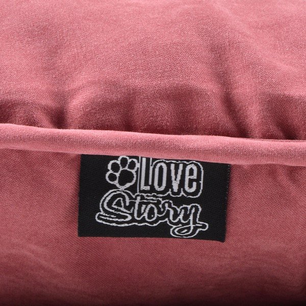 Ružičasti krevet za pse 64x87 cm – Love Story-image-1