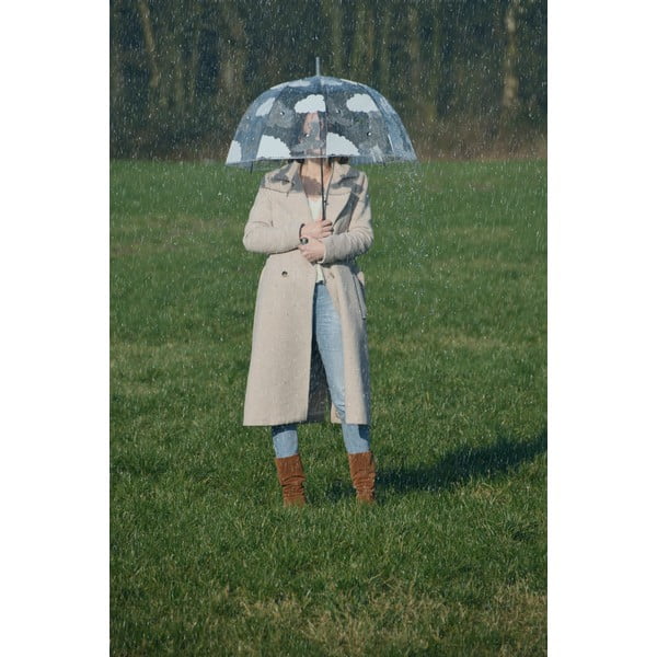 Prozirni kišobran s printom ptica Esschert Design, ⌀ 80,8 cm-image-4