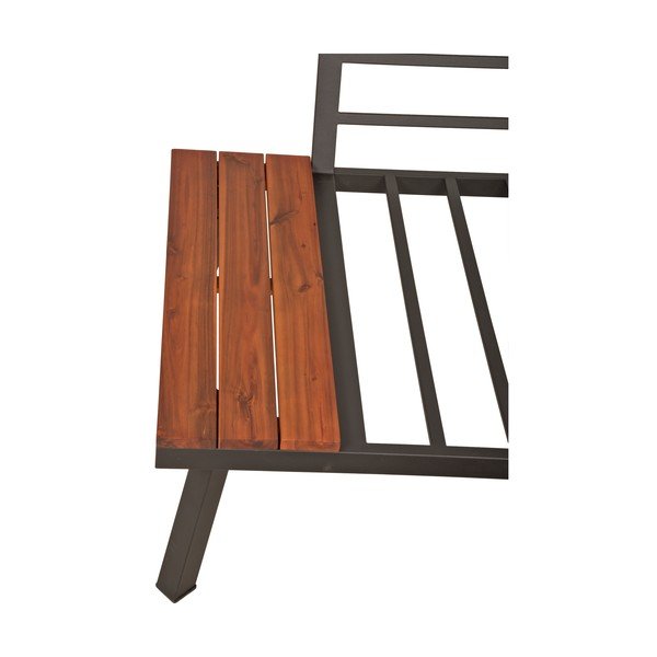 Siva vrtna garnitura od masivnog bagrema za 4 osobe Theresa – Garden Pleasure-image-1