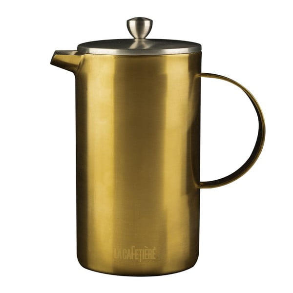 Lonac za kavu u zlatnoj boji Creative Tops Cafetiere, 1 litra