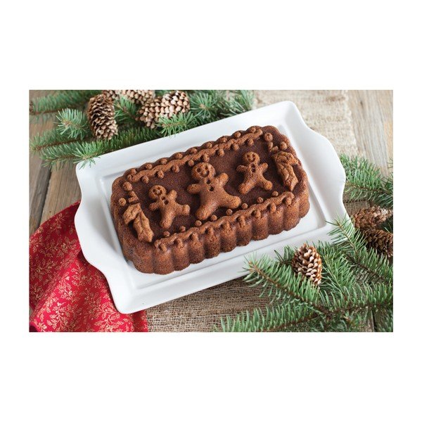 Kalup u srebrnoj boji Nordic Ware Gingerbread Family, 1,4 l-image-2