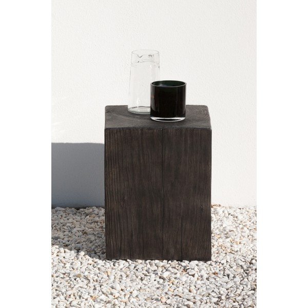 Sivi vrtni stolić Ezeis Ecotop, 35 x 35 cm-image-1