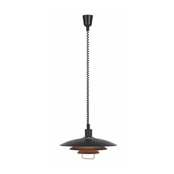 Crna viseća svjetiljka Markslöjd Kikrenes, ø 48 cm