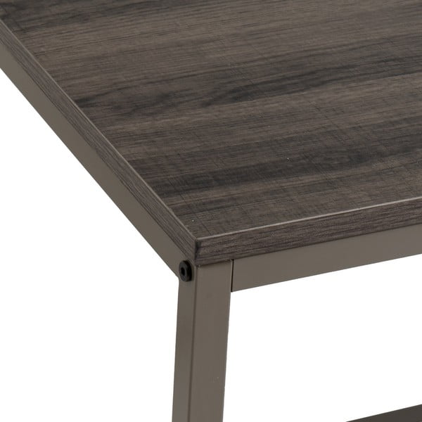 Smeđi stolić za kavu 50x100 cm – Casa Selección-image-1