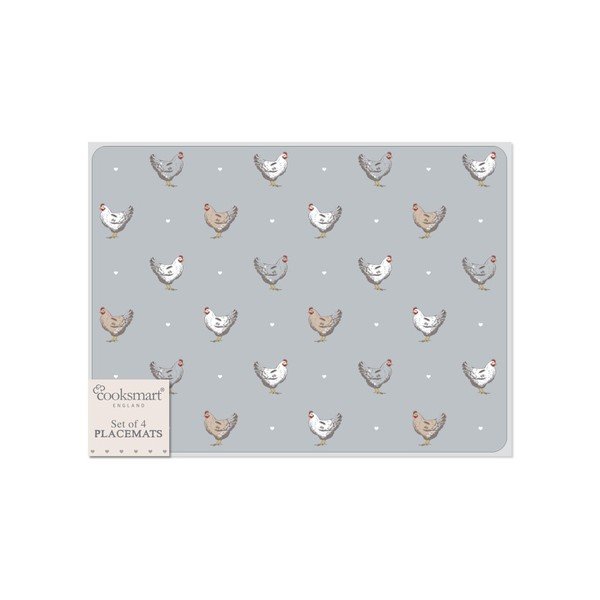 Pluteni podmetač 4 kom 29x21 cm Farmers Kitchen - Cooksmart ®-image-2