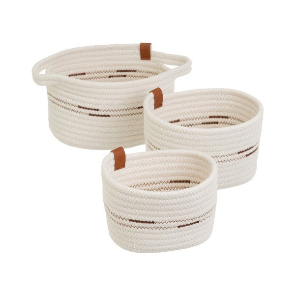 Tekstilne košare u setu 3 kom 30x18x14 cm – Casa Selección