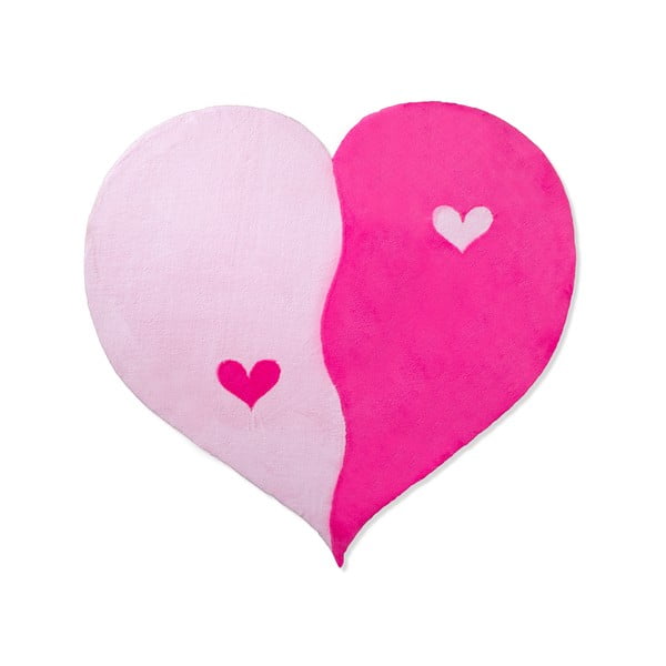 Beybis Pink Heart dječji tepih, 150 cm
