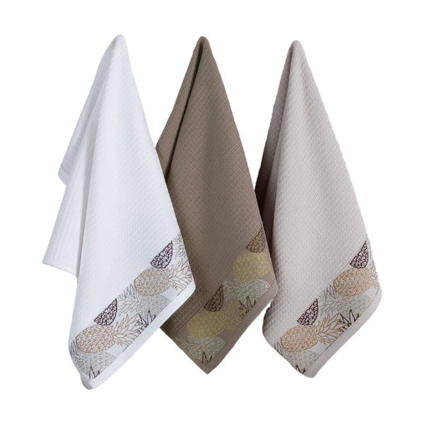 Pamučna kuhinjska krpa 6 kom 40x60 cm Pineapple – Foutastic