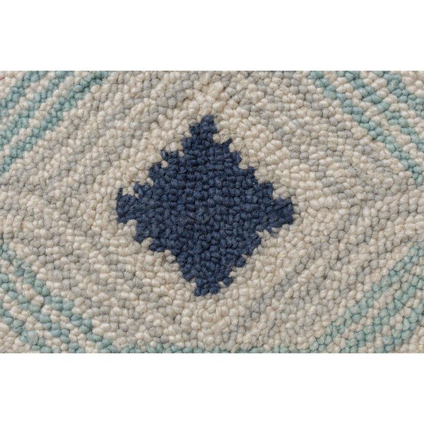 Bež-plavi vuneni tepih Flair Rugs Marco, 120 x 170 cm-image-1