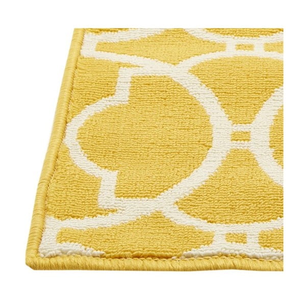 Žuti vanjski tepih Floorita Interlaced, 160 x 230 cm-image-1