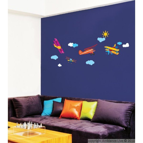 Set zidnih naljepnica Ambience Planes-image-1