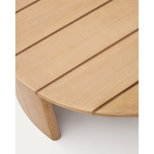 Okrugli vrtni stol od masivnog eukaliptusa ø 90 cm Xoriguer – Kave Home-image-3