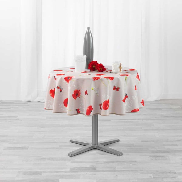 Stolnjak ø 180 cm Sweet poppy – douceur d'intérieur-image-1