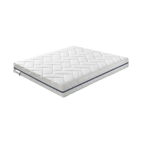 Tvrdi/srednje tvrdi dvostrani pjenasti madrac 160x200 cm BonRelax HR BIO - BENAB