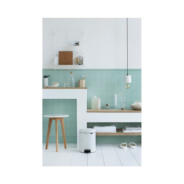 Bijela kanta za otpatke s pedalom Brabantia Newicon, 5 l-image-3