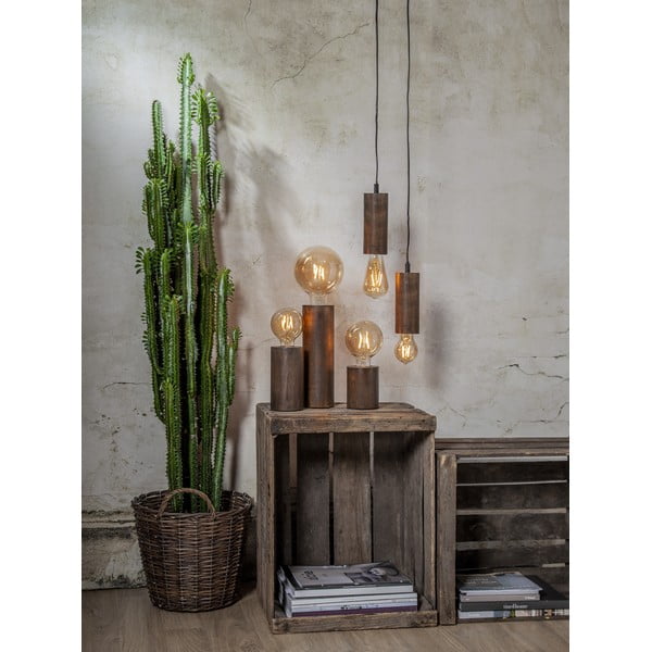 LED/sa žarnom niti žarulja s toplim svjetlom E27, 1 W Plain Amber – Star Trading-image-3