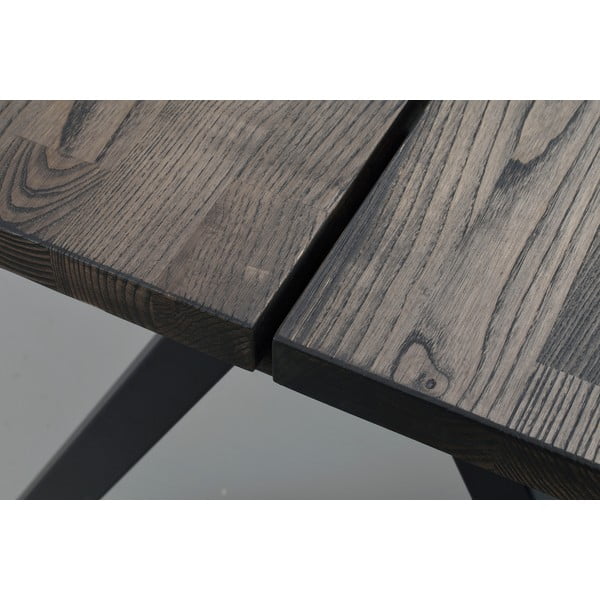 Blagovaonski stol na razvlačenje s hrastovom pločom 220x100 cm Carradale - Rowico-image-4