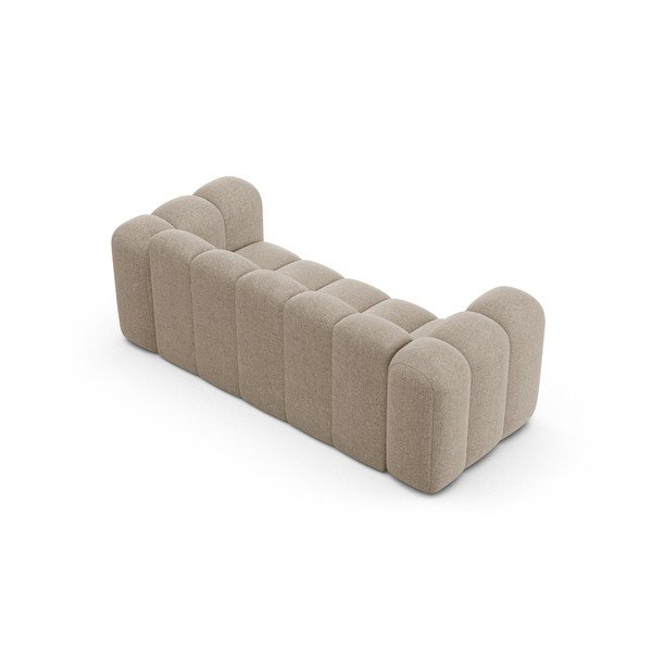 Bež sofa od šenila 200 cm Lupine – Micadoni -image-2