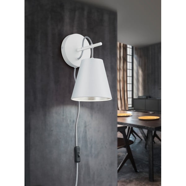 Bijela zidna lampa ø 15 cm Andreus – Trio-image-1