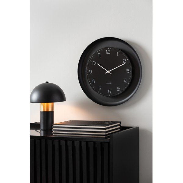 Zidni sat ø 38 cm  Dual Disc – Karlsson-image-1