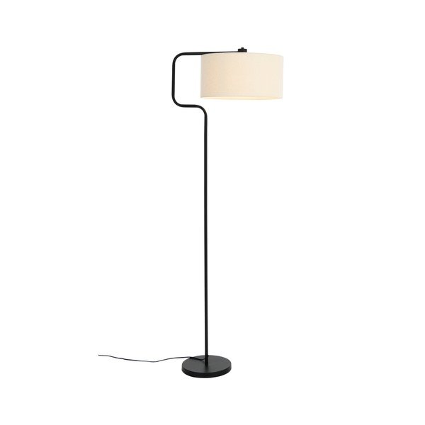 Crna/krem tekstilna stojeća svjetiljka (visina 160 cm) Josho – Ellos Home