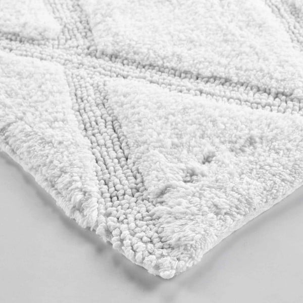 Bijela kupaonska prostirka 50x80 cm Thais – douceur d'intérieur-image-3