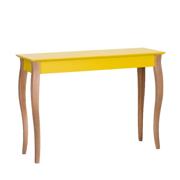 Žuti konzolni stol za odlaganje Ragaba Toaletni stolić, 105 x 74 cm