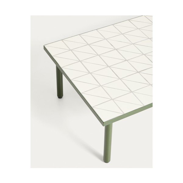 Vrtni stolić za kavu s keramičkom daskom 61x122 cm Maurina – Kave Home-image-4