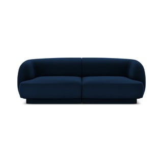 Plavi baršunasti kauč 184 cm Miley - Micadoni Home