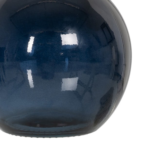 Tamno plava ručno izrađena vaza (visina 18 cm) – Ixia-image-1