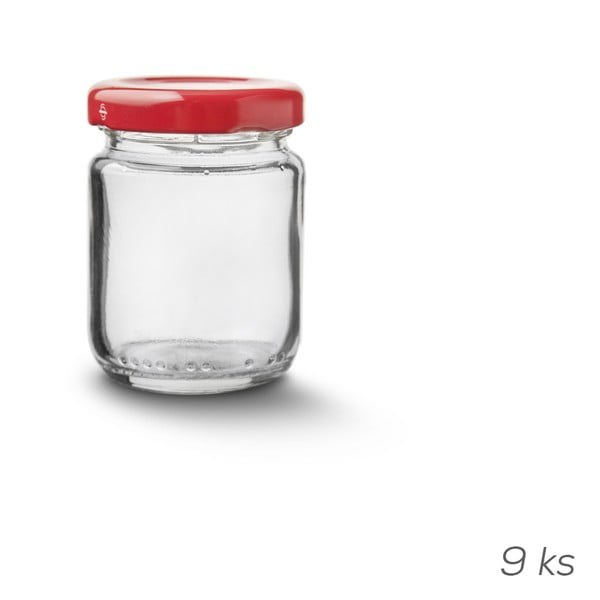 Staklenke za kiseljenje u setu 9 kom 60 ml – Orion-image-3