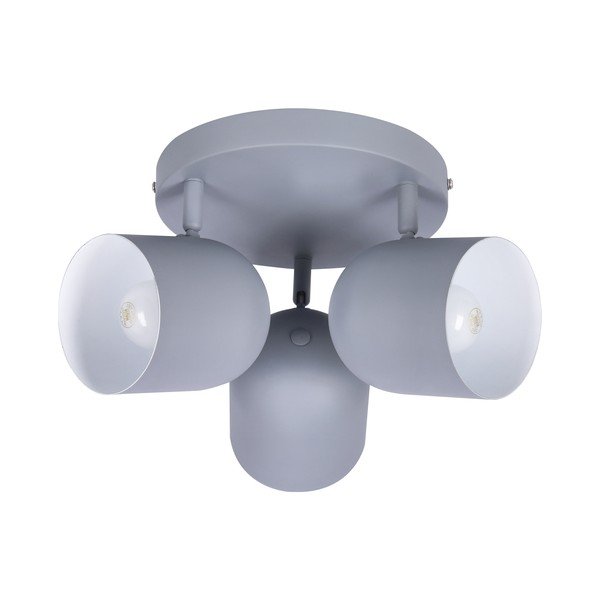 Svijetlo plava stropna svjetiljka s metalnim sjenilom 32x32 cm Azuro – Candellux Lighting