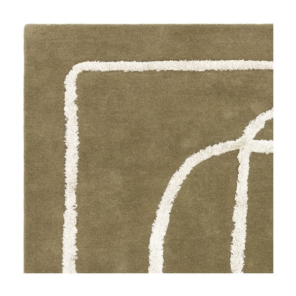 Zeleni ručno rađen vuneni tepih 160x230 cm Matrix – Asiatic Carpets-image-3