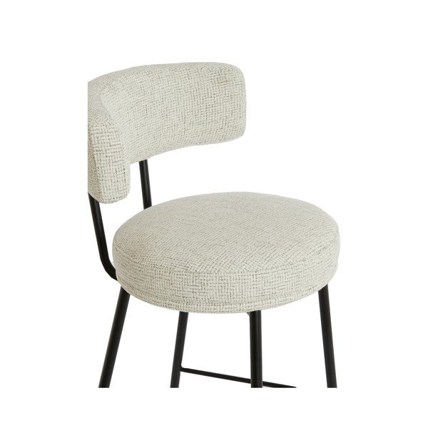 Krem podstavljena barska stolica Harvie – Light & Living-image-4