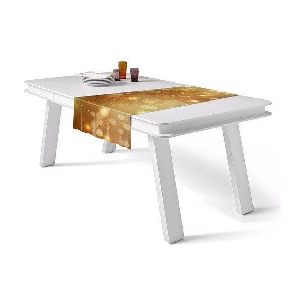 Božićni nadstolnjak Gold Shimmer, 40 x 140 cm-image-1