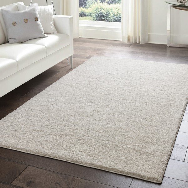Periv tepih boje slonovače 120x170 cm Super Snug – Asiatic Carpets-image-3