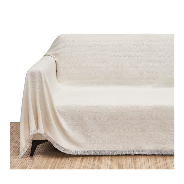 Krem prekrivač za bračni krevet 180x290 cm Up & Down – Casa Selección