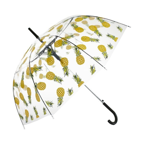 Prozirni štap kišobran Ambiance Pineapple, ⌀ 100 cm