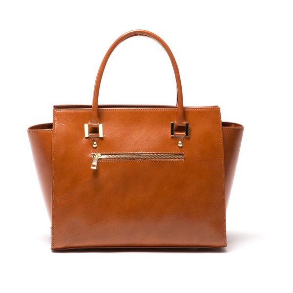 Kožna torbica Isabella Rhea 382 Cognac-image-1