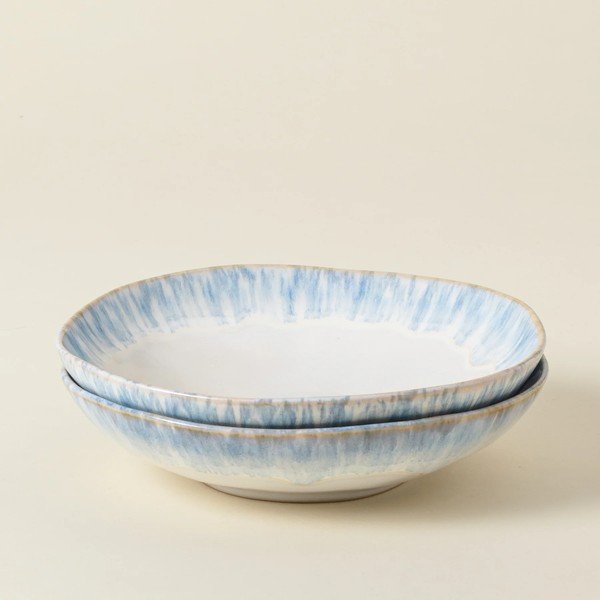 Plavo-bijela zdjela za tjesteninu od kamenine Costa Nova Brisa, ⌀ 23 cm-image-3