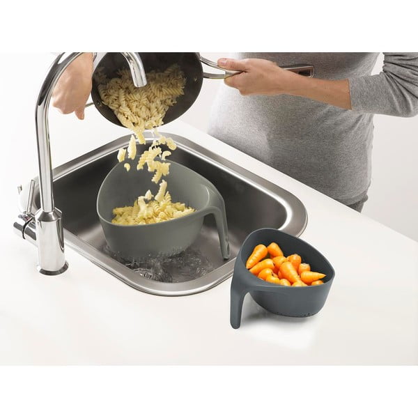 Siva kompaktna cjedila Josepha Josepha Colandersa-image-3