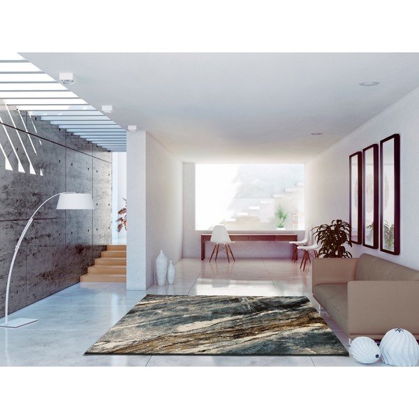 Sivi tepih 200x140 cm Marmol Madera - Universal-image-1