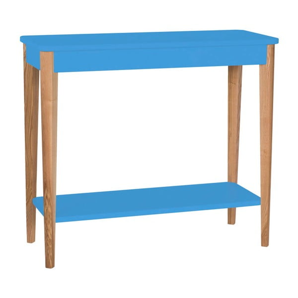 Plavi konzolni stol Ragaba Ashme, širine 85 cm