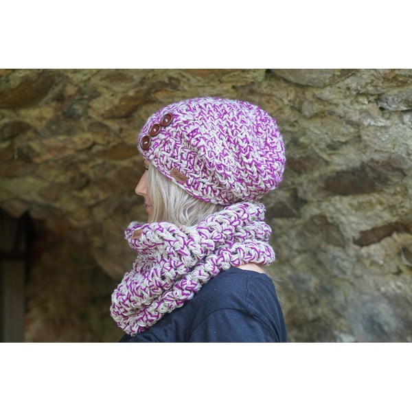 Ručno vezeni grijač za vrat DOKE Nature-image-3